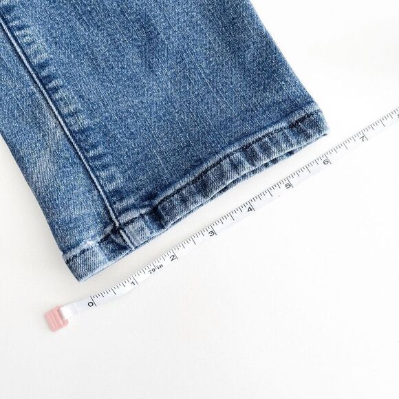 Volcom Vorta Women's Low Rise Slim Straight Stretch Denim Jeans Mid Wash Blue 28 - Picture 8 of 11